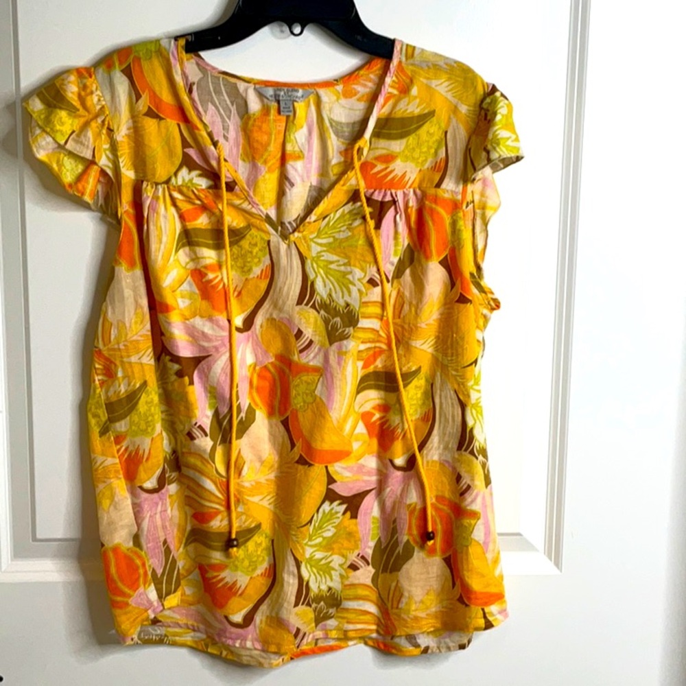 Linen Summer Top